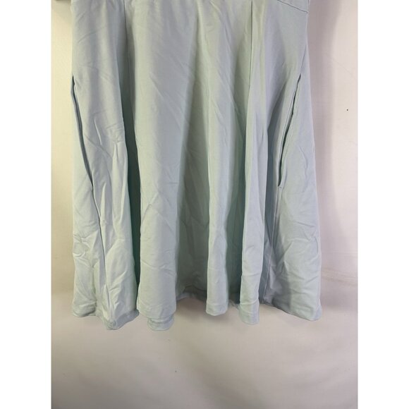 New Beyond Yoga Charmed Mini Dress Powder Blue - Picture 9 of 10